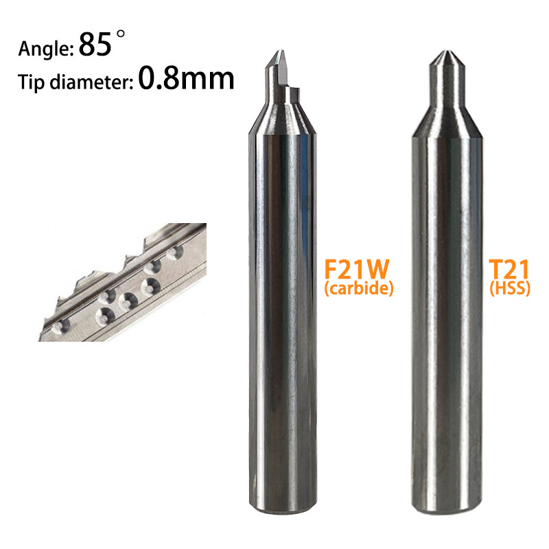 Key Machine Dimple Cutter F21 T21 Carbide End Mill Locksmith Tools Key