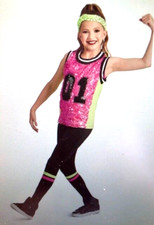 Weissman Hip Hop Dance Costume - New - Never Worn - Medium Child