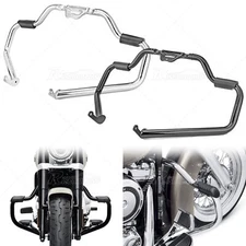 Mustache Engine Guard Highway Crash Bar For Harley Softail Heritage Classic 18+