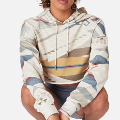 Kith Women x Coca-Cola Simran Hoodie - Size XS Extra Small Ivory / Multi NEW*