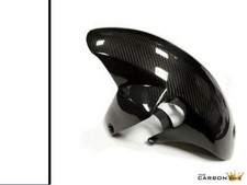 SUZUKI GSXR 1000 2017 - 2024 CARBON FRONT MUDGUARD FENDER IN TWILL GLOSS WEAVE