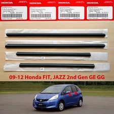 09-14 Genuine Honda FIT JAZZ GE 2nd gen door belt line weatherstrip rubber seal