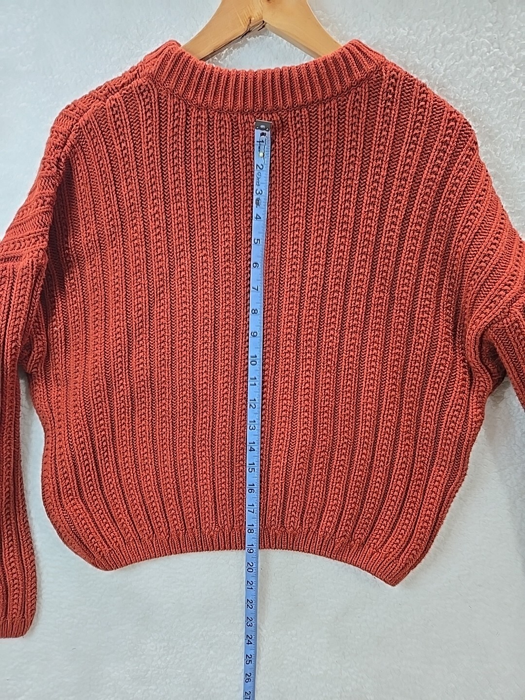 Universal Thread Womens Medium Burnt Orange Chunk… - image 11