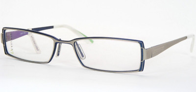 DEVISAGE D1025 C2 Silver /Blue UNIQUE RARE EYEGLASSES GLASSES FRAME 53-17-140mm