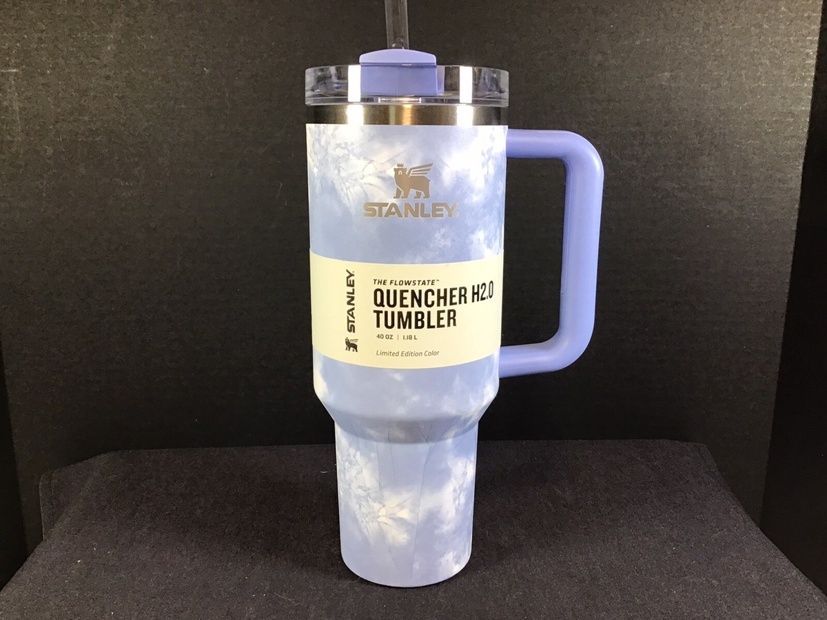Stanley Flowstate Tumbler 40oz Blue OCEAN TIE DYE LIMITED EDITION