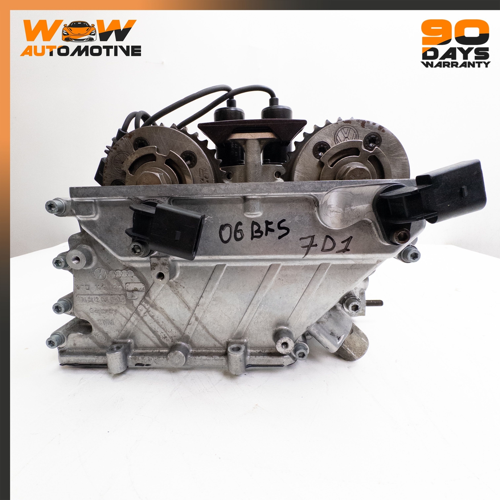 04-13 BENTLEY CONTINENTAL FLYING SPUR 6.0L W12 RIGHT ENGINE CYLINDER HEAD OEM