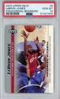 Graded 2003-04 UD LeBron James #6 Phenomenal Beginning Rookie Card PSA 10