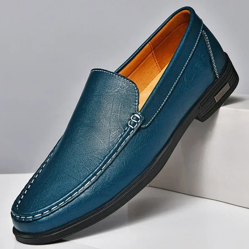 Mocassini mocassini uomo uomo scarpe formali matrimonio festa uomo eleganti ufficio - Foto 1 di 34