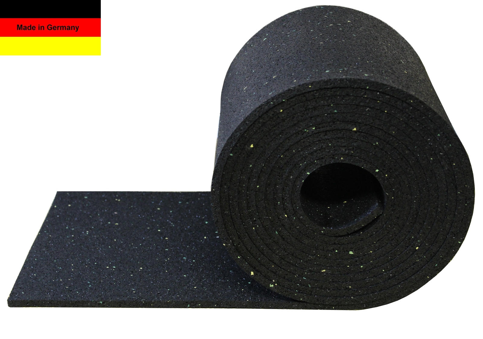 Antirutschmatte Aus Gummigranulat - 6mm Starke Bautenschutzmatte In 20x600cm