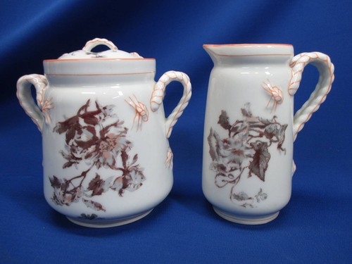 16 PC EARLIER HAVILAND LIMOGES AESTHETIC TEA / DESSERT SET FOR 4 - Picture 7 of 9