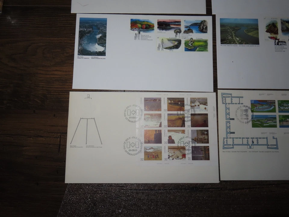 8 Canada Lqrge Format FDC,s Souvenir Sheets & Booklet Panes - face value $18.25 - Image 4 of 4