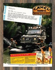 Camel Trophy - Reklame Werbeanzeige Original-Werbung 1985 (1)