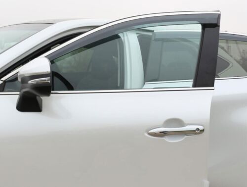 For Cadillac CT6 2016-2022 ABS Smoke Window Visor Vent Shades Sun Rain Guard NEW - Foto 4 di 5