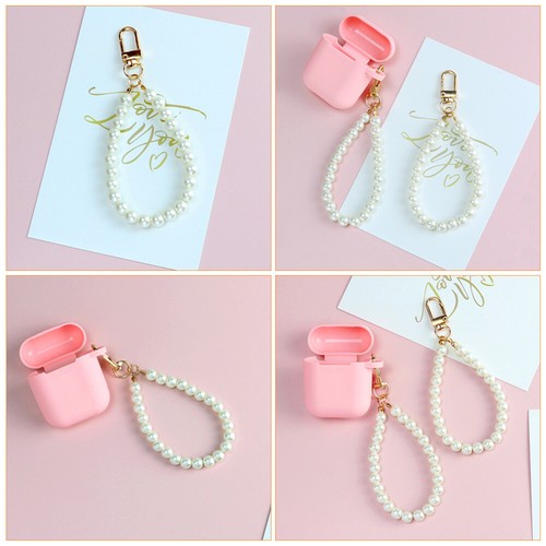 2 PCS Pearl Key Chain Hand Wrist Phone Strap Protective Pendant - Zdjęcie 12 z 12