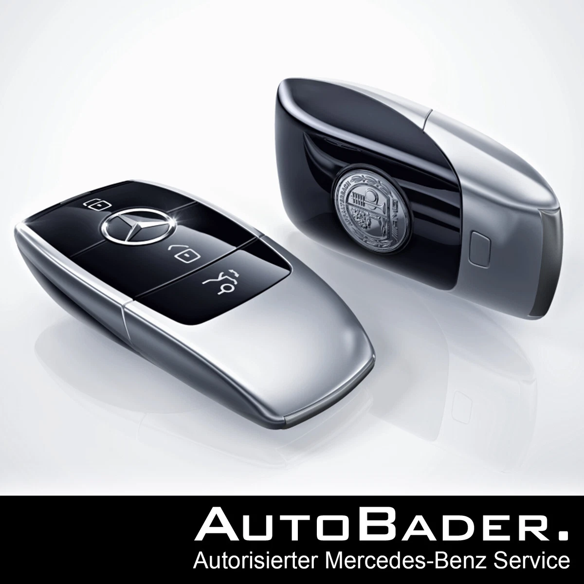 Original Mercedes AMG Abdeckung Cover Batteriefach Schlüssel 