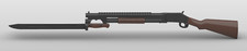 1/18 Scale Battleground M1897 Shotgun - Trenc...
