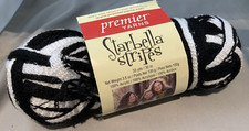 Starbella Stripes Premier Yarn Color: Referee 3.5 Oz 17-04 Lot 6318