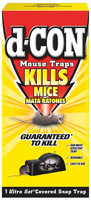 D-con Reusable Ultra Set Covered Mouse Snap Trap, 1 Trap D-con Reusable Ultra Set Covered Mouse Snap Trap, 1 Trap