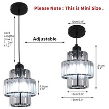 Crystal Chandelier Pendant Light Modern Ceiling Lights Living Room Nordic Lamp