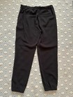 Trouve Black Crepe Dress Genie Pants Size 2 — photo 4