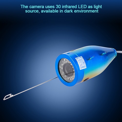Color CCD 1000TVL Underwater Fishing Video Camera Kit With 7in TFT Display - Picture 4 of 18