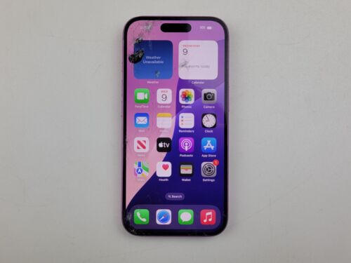 Apple iPhone 16 (A3081) 128GB - Pink (U.S. Cellular) - *DAMAGED* - Clean IMEI