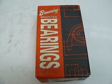 NEW BROWNING VF2S-219 BEARING FLANGE 2 BOLT 1-3/16 INCH BORE SET SCREW