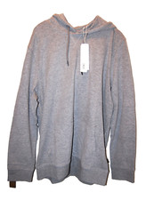 Herren Marken Hoodie Kapuzenpullover Gr. XL Grau