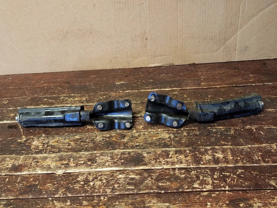 1982 Honda ATC 185 S ножные колышки опоры комплект крепежные кронштейны с оборудованием atc185s HM - Изображение 4 из 4