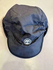 TIMBERLAND Hat SizE L/XL Water Resistant Ear Flap Trapper Winter Reflective Blk