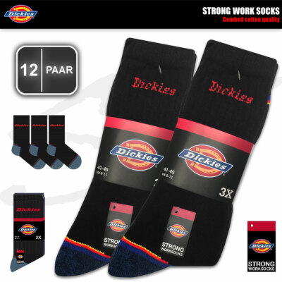 Dickies® Werksneakers, 12 paar, werksneakers, sokken, sokken