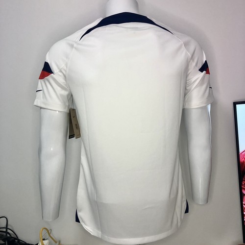 USA Soccer Jersey Nike 2022/23 Home Breathe Stadium Replica Blank Jersey - White - Picture 5 of 7