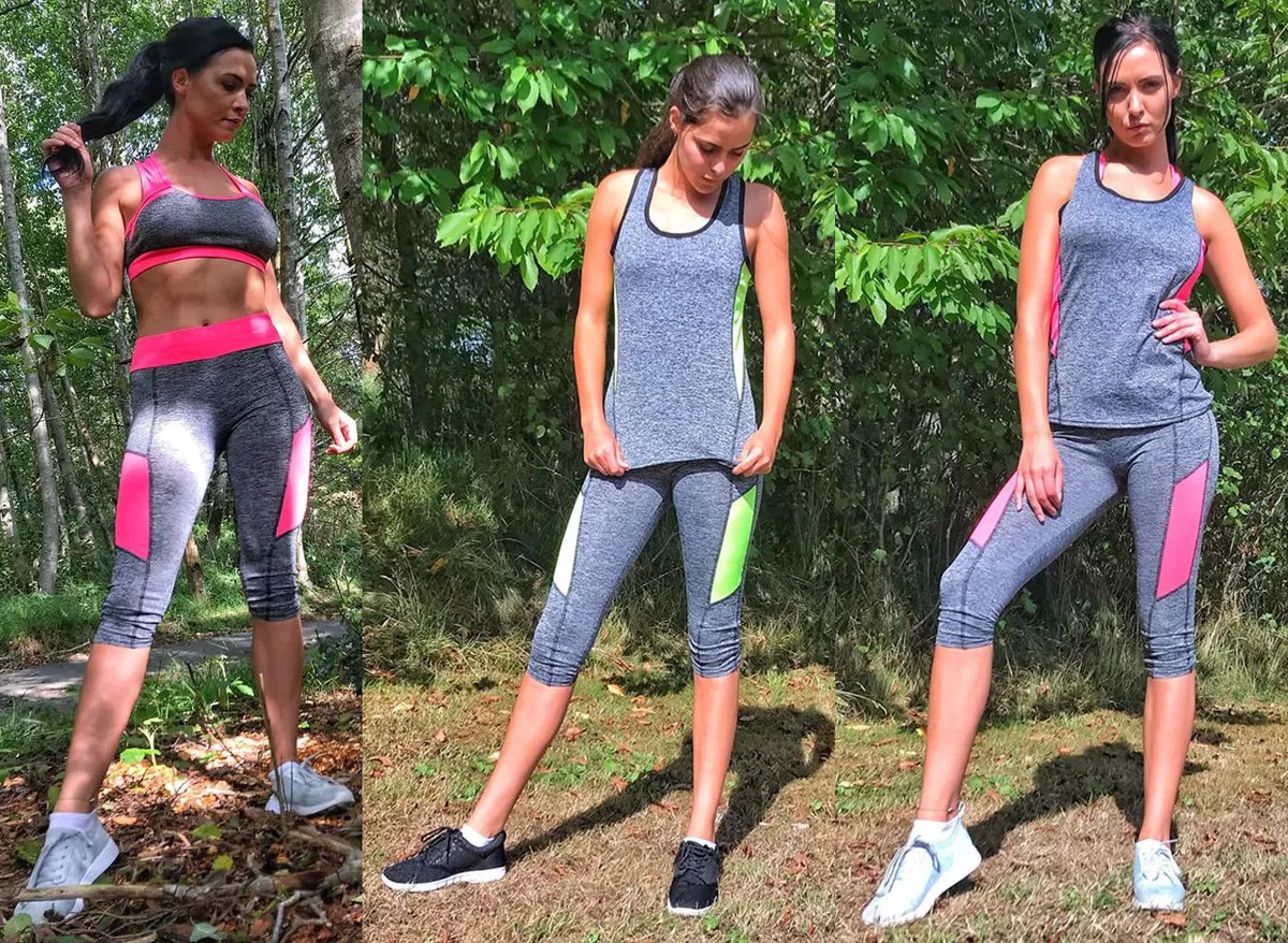 Ladies Gym Wear Womens Fitness Workout Sports Clothes Yoga Vest