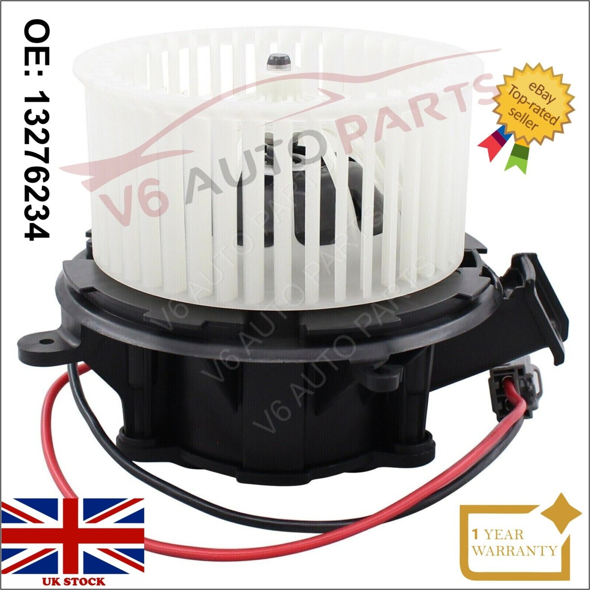 Ventilatore Riscaldatore Motore 13276234/1845126 Per Opel Astra MK6, Zafira MK3, Cascada - Ricambio OEM, Installazione Diretta