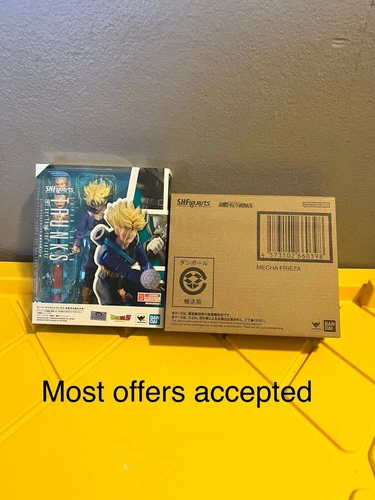 SH Figuarts Dragon Ball Z Trunks Boy From Future Mecha Freezer Auténtico Bandai