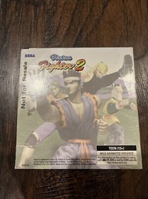 Virtua Fighter 2 (Sega Saturn, 1996) Not For Resale Edition Cardboard With Disc