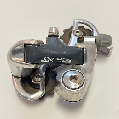 Shimano Deore XT RD-M737 Mountain Bike Rear Derailleur Short Cage