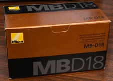 READ! NIKON EMPTY BOX PACKING FOR MB-D18 MULTI POWER BATTERY PACK GRIP