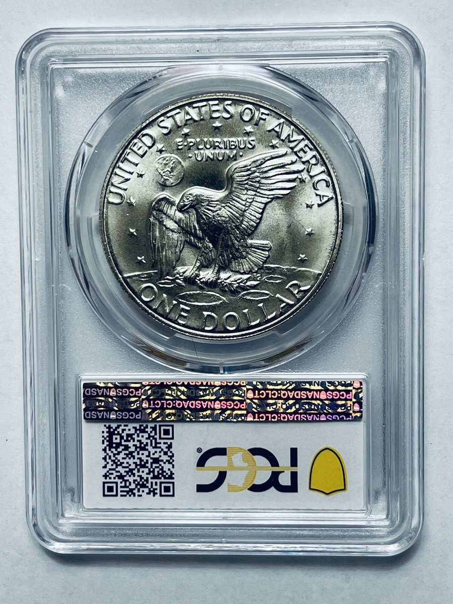 アメリカ　銀貨　1973-S ダラートーン　MS 66 PCGS 1973-S Eisenhower Silver Dollar PCGS MS66 | eBay