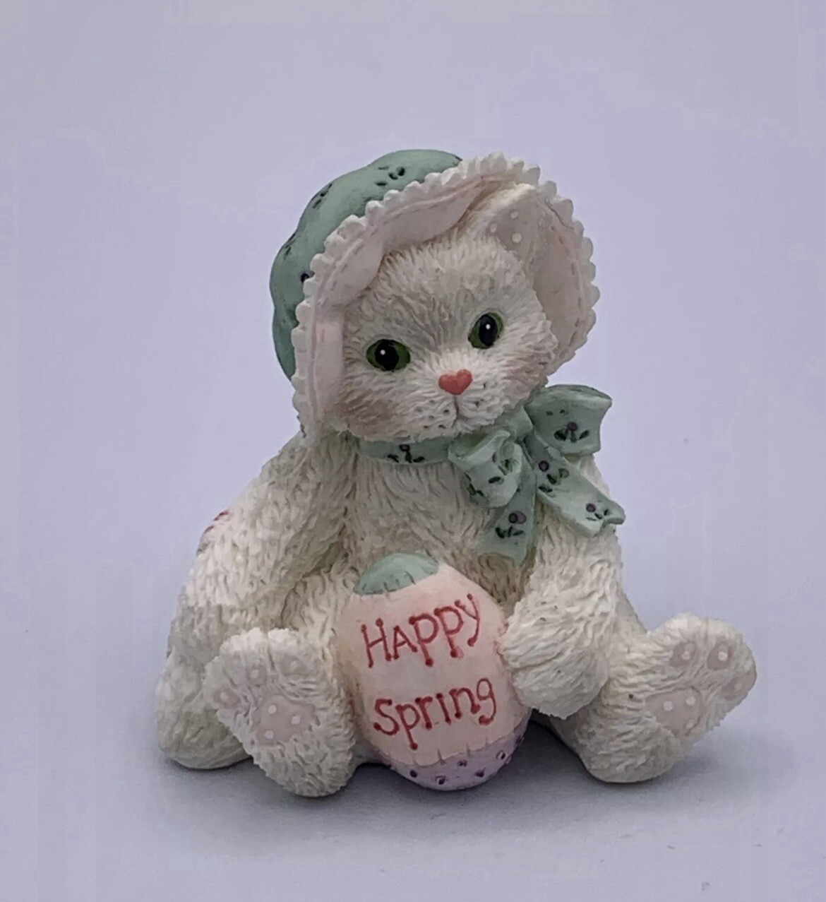 Enesco Calico Kittens Cat Figurine 102687 Happy Spring 1994 by Priscilla Hillman