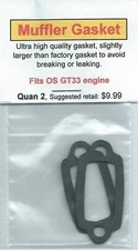 OS GT33 Exhaust/Muffler Gasket 2 Pack NIP
