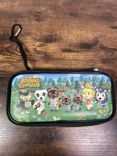 Animal Crossing New Horizons Nintendo Switch Carrying Case Zipper Soft Strap