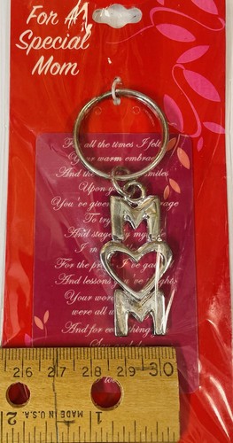 Schlüsselanhänger & Taschenkarte Metall "Für eine besondere Mutter" süß besonderes Muttertagsgeschenk - Bild 5 von 10