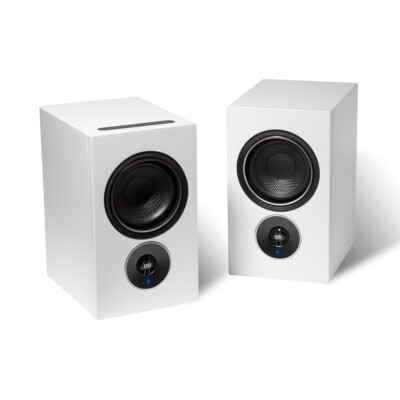 PSB Alpha iQ Streaming Powered Speakers with BluOS B Stock pair