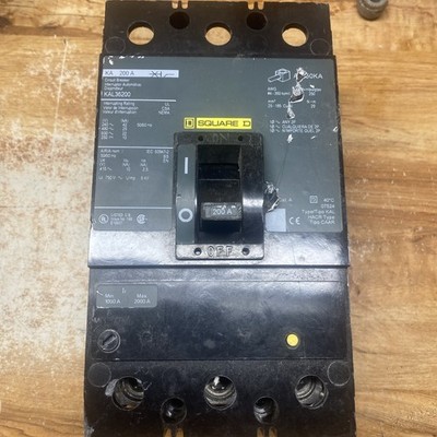 Square D KAL36200 circuit breaker 200 A 3P New open box