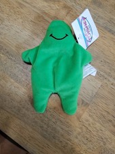 Vintage FLUBBER 7" Mini Bean Bag Flubber Plush Green NWT Rare
