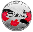 2016 Canada Coin Polar Bear 25 Dollar Silver  Coin Royal Canadian Mint