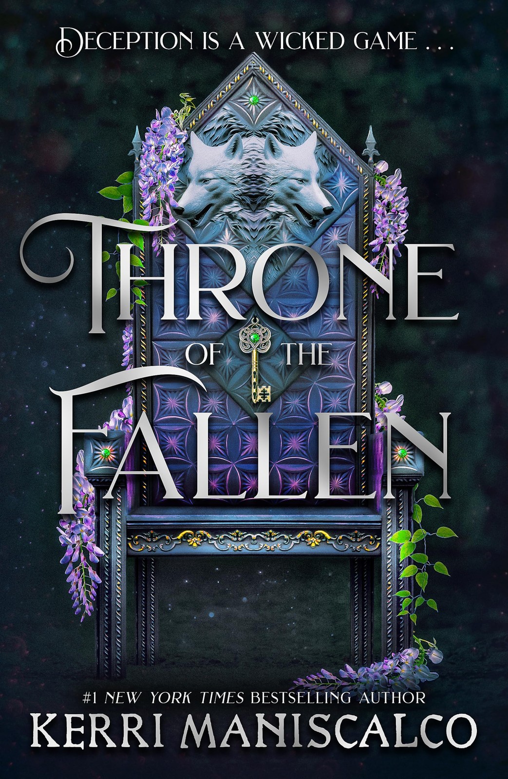 Throne of the Fallen by Kerri Maniscalco Science Fiction Novel Paperback