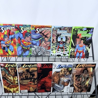 Superman Vs Doomsday Hunter Prey 1-3 Kansas Sightings 1-2 & Lex Luthor 1-5 Lot