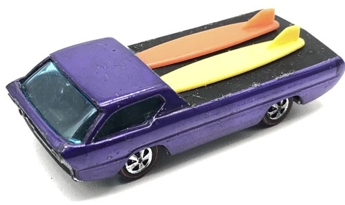 Vintage 1967 Hot Wheels Redline Deora Purple - HK Base, Excellent Condition!